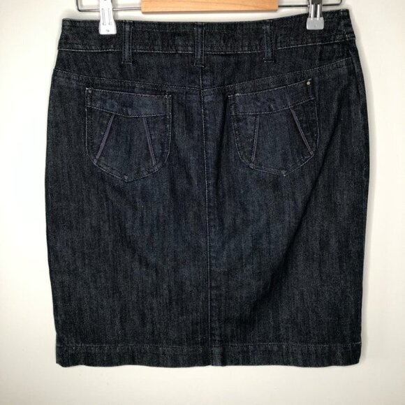 ANTHRO Pilcro & the Letterpress Denim  Pencil Skirt Size 27 - Picture 6 of 6